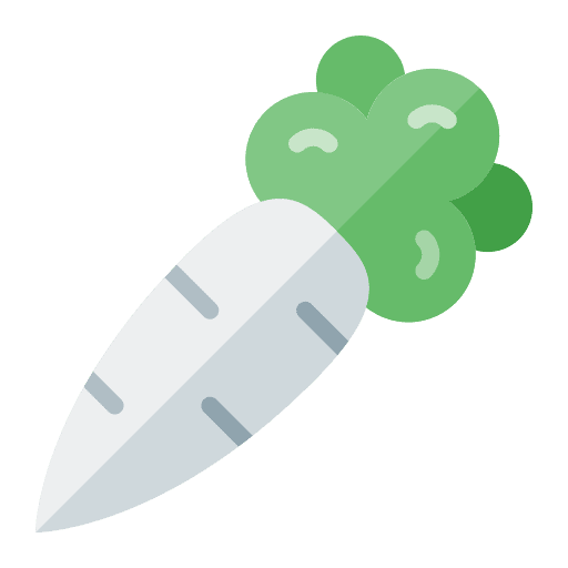 Radish radish gastronomy vegan icon Radish radish gastronomy vegan icon