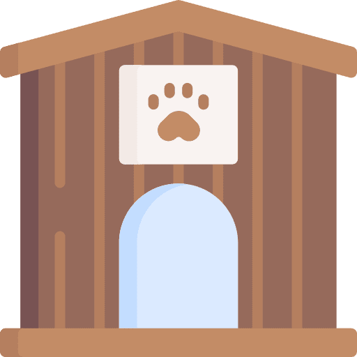 Dog house animals shelter dog house icon Dog house animals shelter dog house icon
