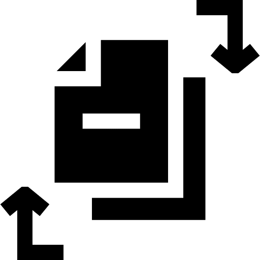 Change circular arrows files and folders books icon