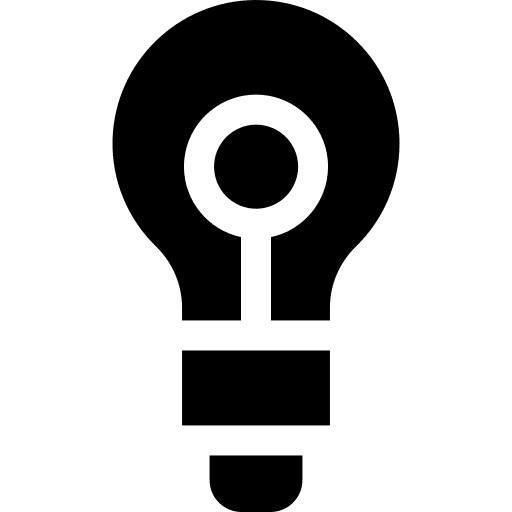 Idea electronics know conclusion icon Idea electronics know conclusion icon