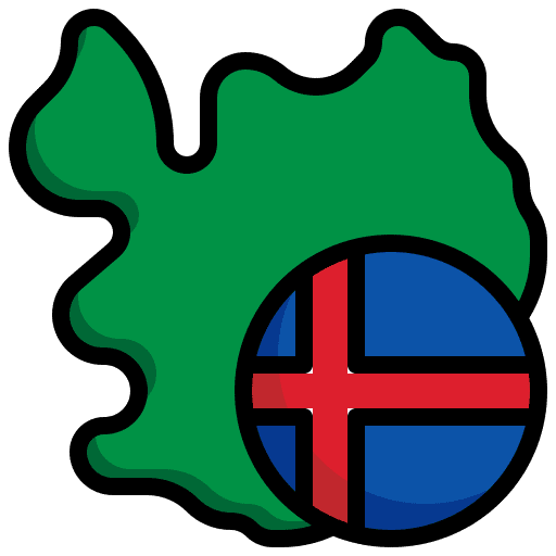 Iceland country nation flag icon Iceland country nation flag icon