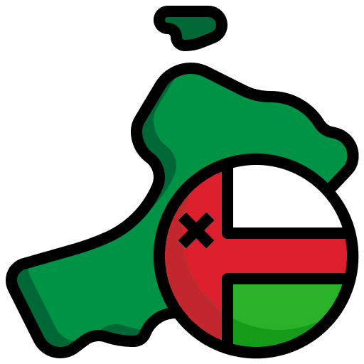 Oman country map oman icon Oman country map oman icon