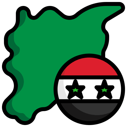 Syria symbol flags country icon Syria symbol flags country icon