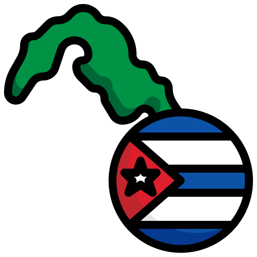 Cuba country cuba flags icon Cuba country cuba flags icon