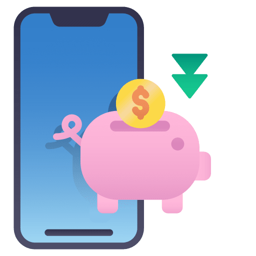 Saving money business and finance ecommerce wallet icon Saving money business and finance ecommerce wallet icon