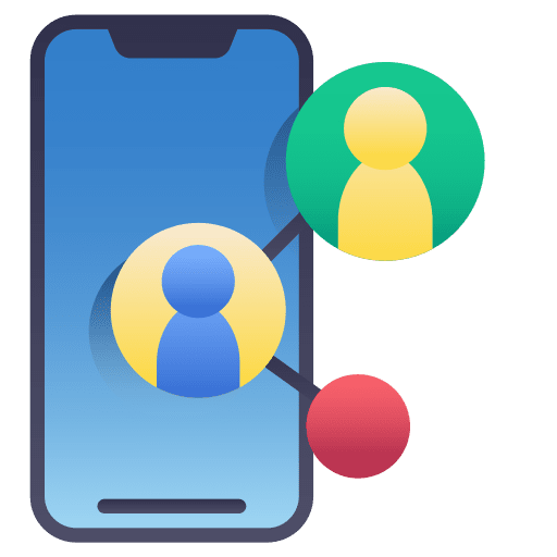 Sharing electronics sharing social media icon Sharing electronics sharing social media icon