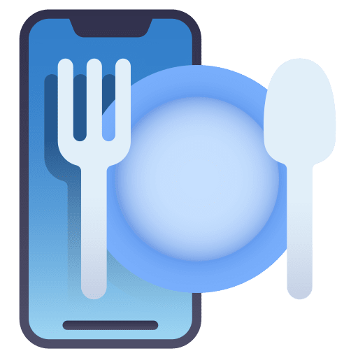 Food app food app mobile phone application icon Food app food app mobile phone application icon