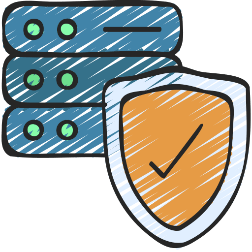 Data protection network data protection server icon