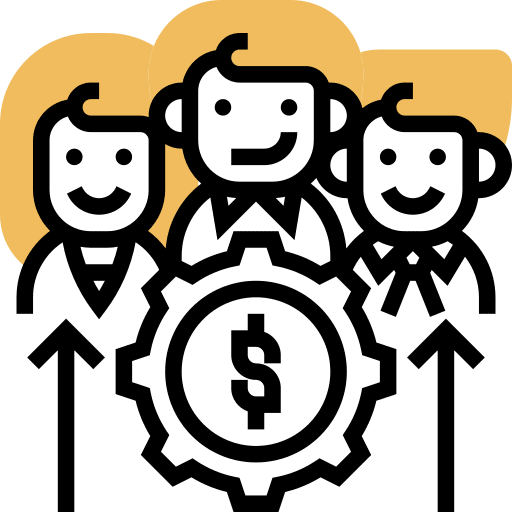 Employee employee finance pay icon Employee employee finance pay icon
