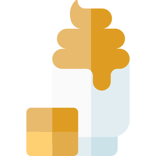 Dulce de leche dessert food and restaurant argentina icon Dulce de leche dessert food and restaurant argentina icon