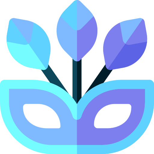 Carnival mask fair carnival accessory icon Carnival mask fair carnival accessory icon