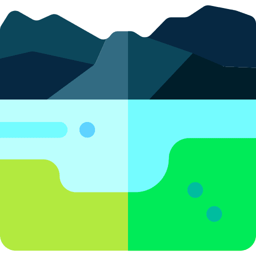 Lake patagonia lake mountain icon Lake patagonia lake mountain icon