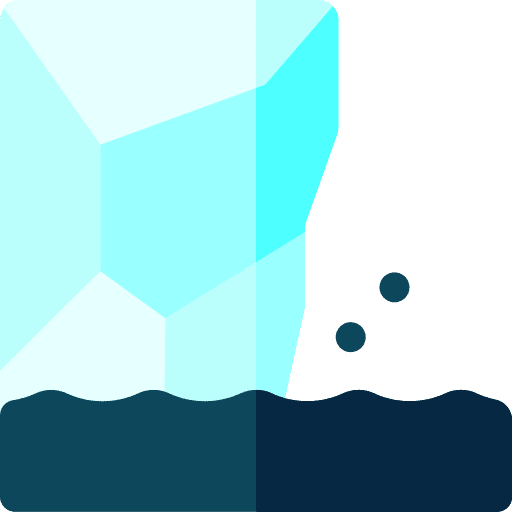 Perito moreno ice scenery glacier icon Perito moreno ice scenery glacier icon