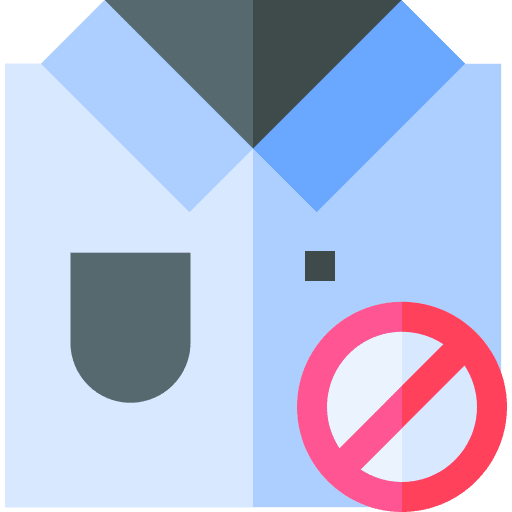 Uniform forbidden garment fashion icon