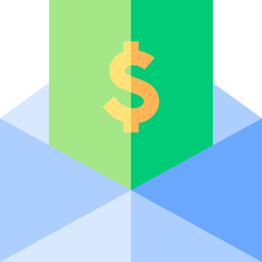 Money business and finance envelope money icon Money business and finance envelope money icon