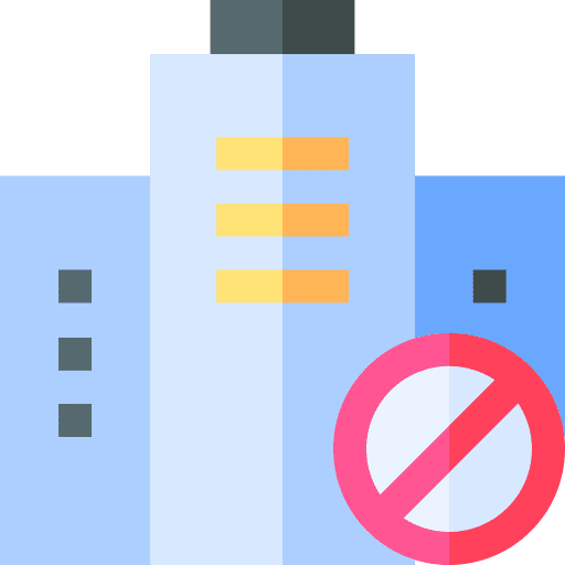Office building architecture and city signaling office building icon Office building architecture and city signaling office building icon