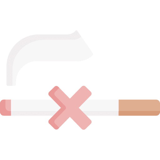 No smoking unhealthy smoking healthcare and medical icon No smoking unhealthy smoking healthcare and medical icon