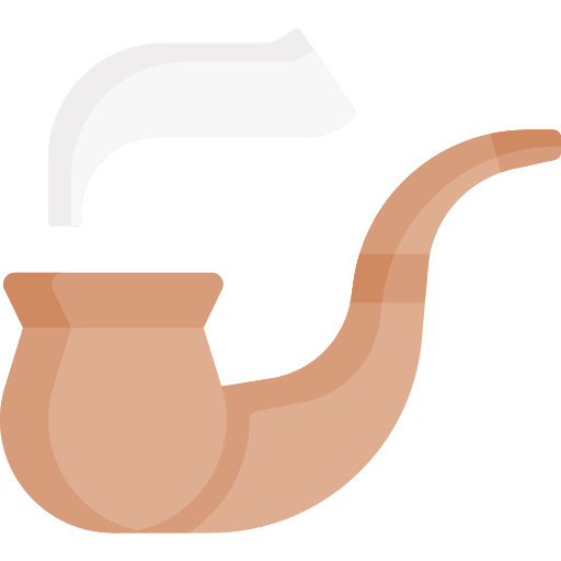 Smoking pipe smoke tobacco smoker icon Smoking pipe smoke tobacco smoker icon