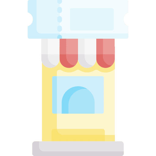 Ticket office ticket box fairground ticket office icon Ticket office ticket box fairground ticket office icon