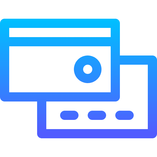 Credit card credit card business and finance icon