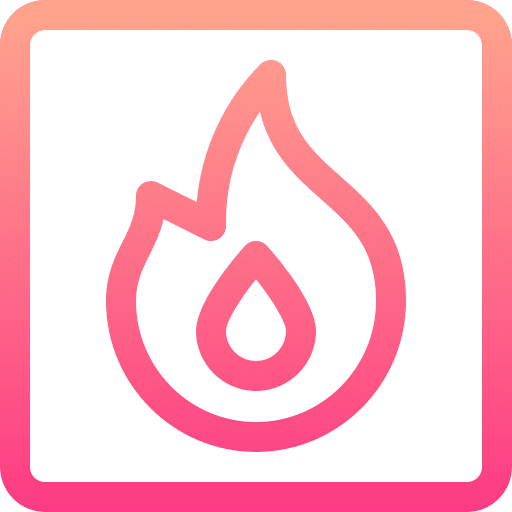 Fire flame fire nature icon