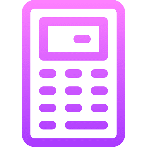 Calculator calculate maths calculating icon