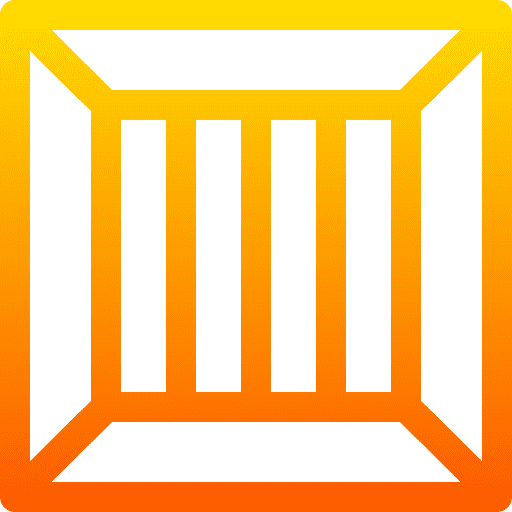 Wooden box crate package wooden box icon