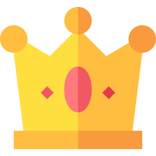 Autocrat king leader master icon