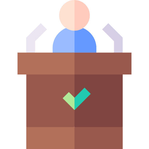 Lecture conference cultures lecture icon