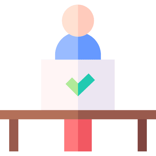 Voter people decision user icon Voter people decision user icon