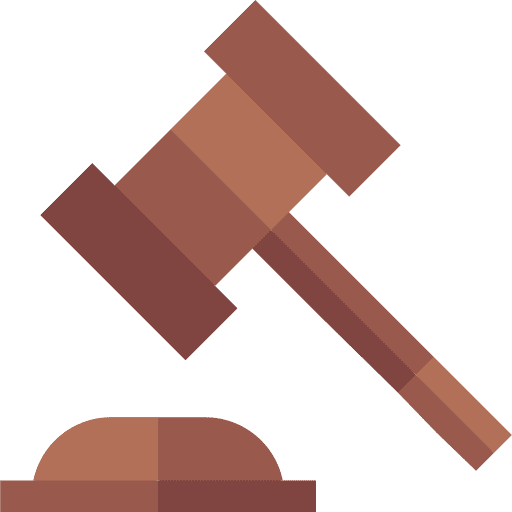 Auction bid justice law icon Auction bid justice law icon