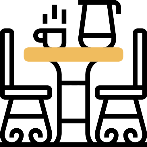 Coffee table coffee shop food and restaurant hot drink icon Coffee table coffee shop food and restaurant hot drink icon