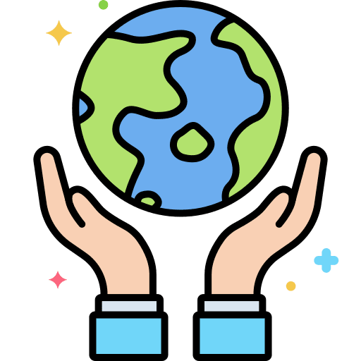 Earth day charity sustainability sustainable icon