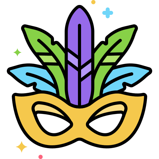 Mardi gras mardi gras cultures birthday and party icon