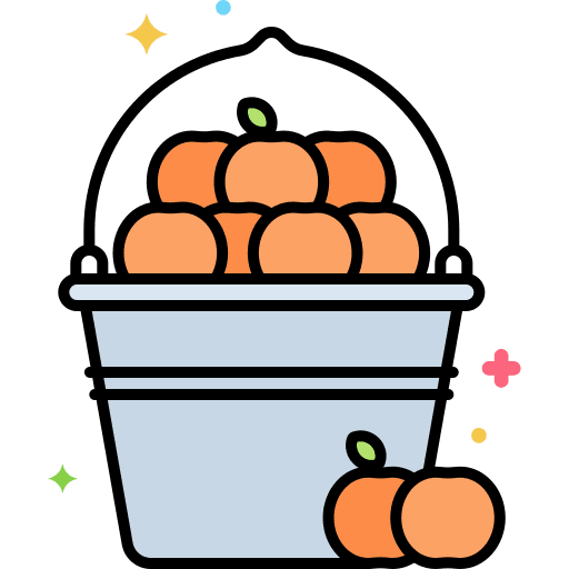 Orange viburnum fruit food oranges icon