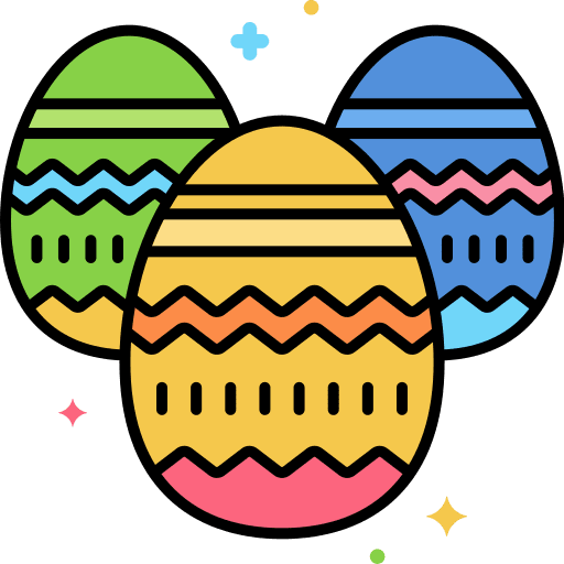 Easter easter day easter egg tradition icon