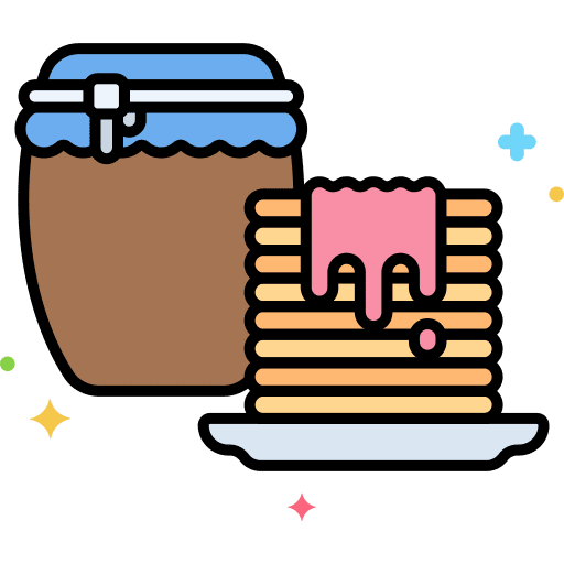 Pancake pancake sweet breakfast icon