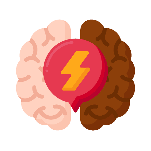 Cognitive medical people body part icon