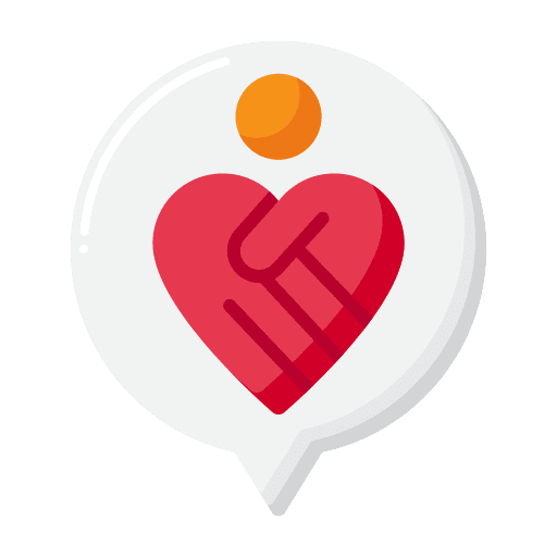Empathy brain user thinking icon
