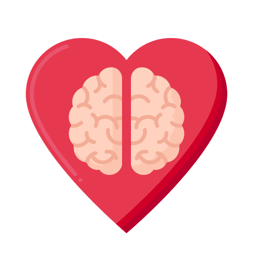 Emotional intelligence broken heart emotion icon