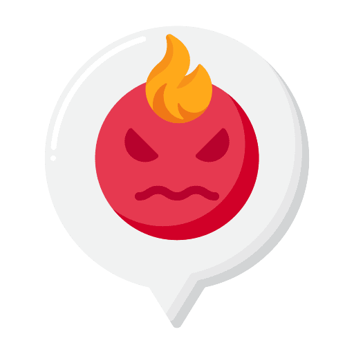 Obsession fire obsession man icon