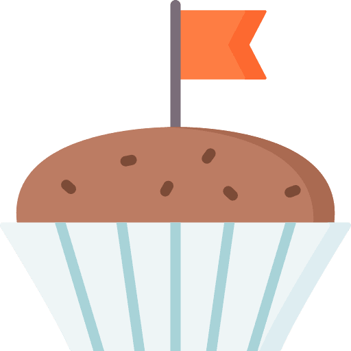 Muffin baked cake food and restaurant icon Muffin baked cake food and restaurant icon