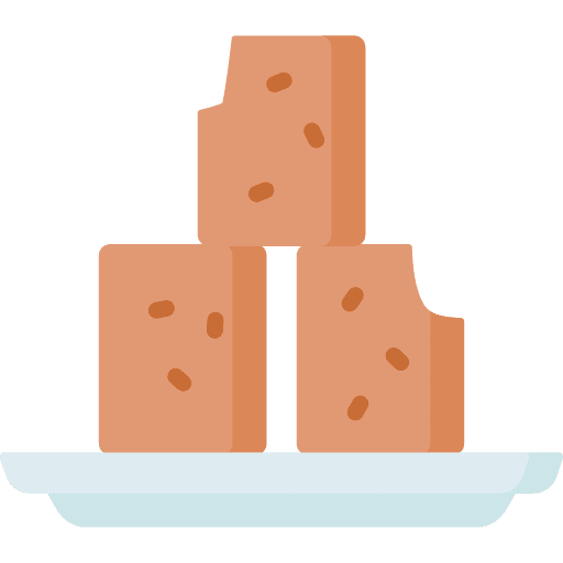 Pacoca sweet gastronomy dessert icon
