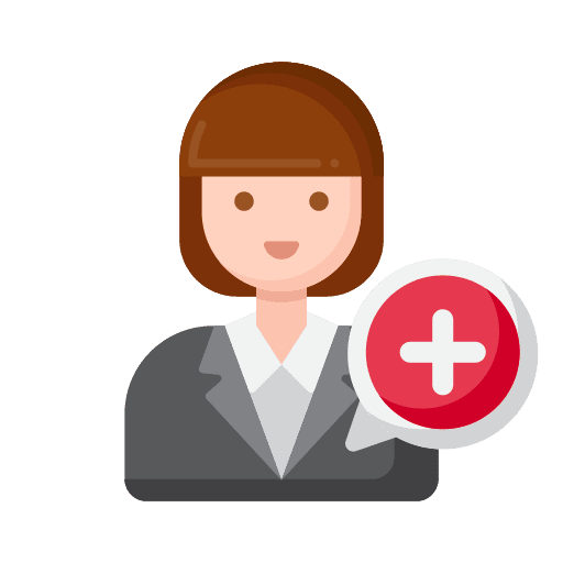 Psychiatrist doctor hospital professions and jobs icon