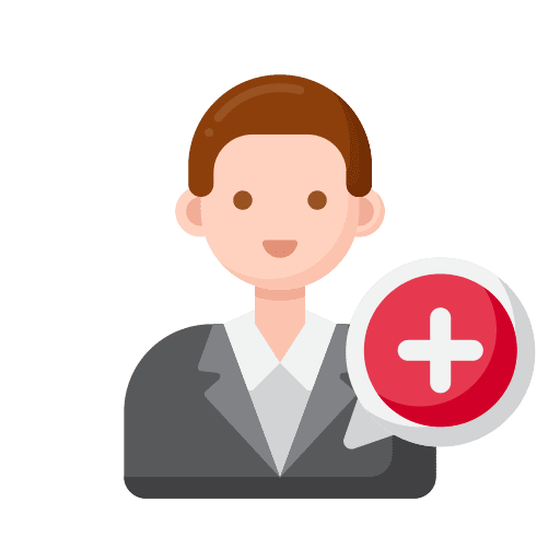 Psychiatrist healthcare and medical ill professions icon