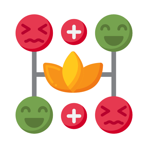 Stress management healthcare and medical management relief icon
