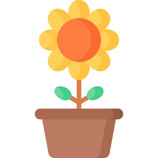 Sunflower flower sunflower home decoration icon
