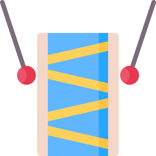 Drum music music and multimedia percussion instrument icon Drum music music and multimedia percussion instrument icon