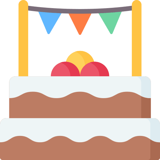 Cake party food and restaurant sweet icon Cake party food and restaurant sweet icon