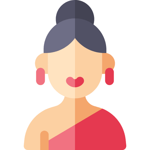 Thai people thailand woman icon